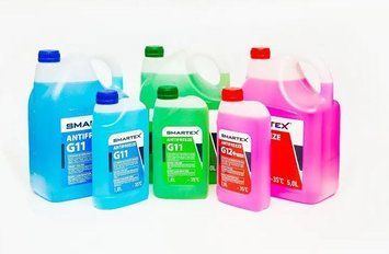 Антифриз SMARTEX готовий зелений G11 -35&deg;C 1 кг (SM39727) &mdash; основне фото товару