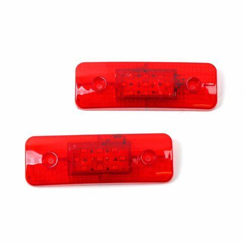 LED габарит TH-932 115x40 мм 12/24V червоний LED 2 шт &mdash; основне фото товару
