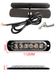 Стробоскоп светодиодный 12-24V 6LEDх2 шт, 12 режимов (красно-синий) BS-6LED (R+B) &mdash; фото товара 2 из 3