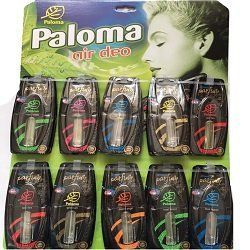 Ароматизаторы в машину Paloma Parfum Premium Line, планшет MIX, 5 мл &mdash; основное фото товара