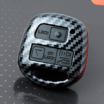 Чехол на пульт сигнализации пластиковый Toyota ZB 3 Carbon 1007 (4 047) &mdash; основное фото товара