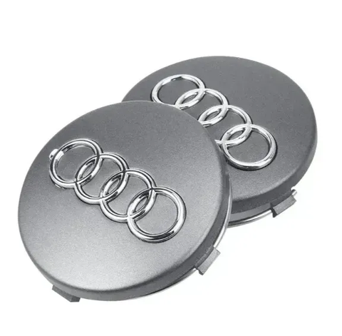 Audi ковпачки на диски (60/58 мм) сірий 4B0601170 1 шт аналог &mdash; основне фото товару