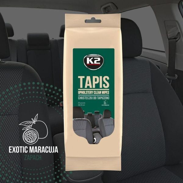 Влажные Салфетки для Обивки и Тканей K2 Tapis Wipes (K212) &mdash; основное фото товара