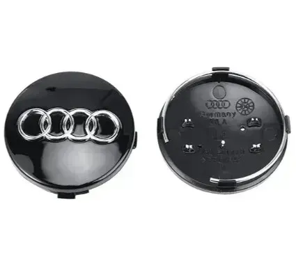 Audi ковпачки на диски (60/58 мм) чорний 4B0601170 1 шт аналог &mdash; основне фото товару