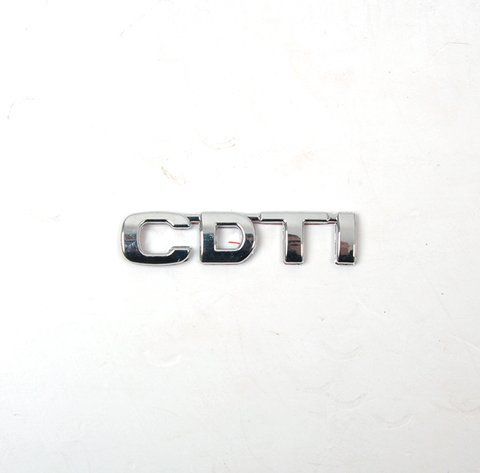 Емблема - напис "CDTI" скотч 79х18 мм (OPL1012) &mdash; основне фото товару