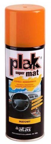 Поліроль торпеди спрей 200ml "Plak" SUPERMAT Апельсин (Arancio) &mdash; основне фото товару