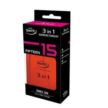Ароматизатор в машину Tasotti 3 in 1 №15 Bubble Gum (Жевательная резинка), спрей, 50 мл