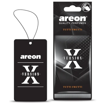 Ароматизатор у машину Areon X-Version Tutti Frutti, сухий підвісний, 13 г
