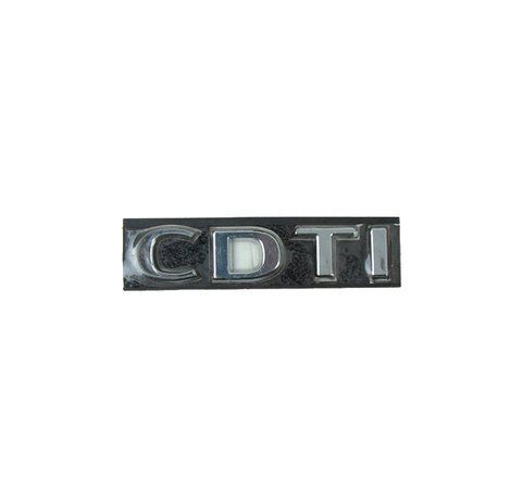 Емблема - напис "CDTI" (хром) 85х18мм (Скотч) Opel (OPL1016) &mdash; основне фото товару