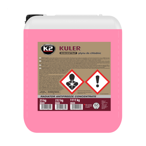 Антифриз K2 концентрат красный G12/G12+ -80&deg;C 5 кг (T215C) &mdash; основное фото товара