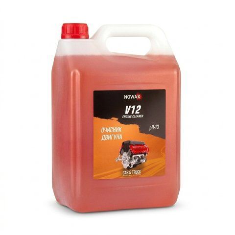 Очиститель Двигателя 5L Nowax NX05142 V12 Engine Cleaner Концентрат 1:10 &mdash; основное фото товара