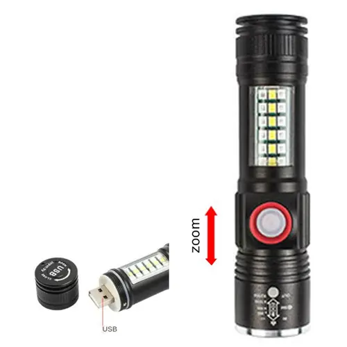 Фонарь ручной аккумуляторный X-Balong SY-1903C-P50 11 см &mdash; основное фото товара