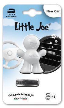 Ароматизатор у машину Little Joe New Car, полімерна 3D-фігурка на дефлектор (EF0202)