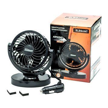 Elegant 101 549 вентилятор в машину от прикуривателя 12V 4"