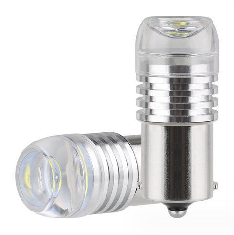 Світлодіод 12V Т25 Білий SMD 3-5730 1,5W+Лінза+150Lm Чаша №68 &mdash; основне фото товару