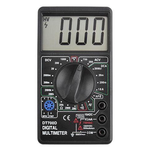 Цифровий мультиметр DT-700 D Великий Екран. &mdash; основне фото товару