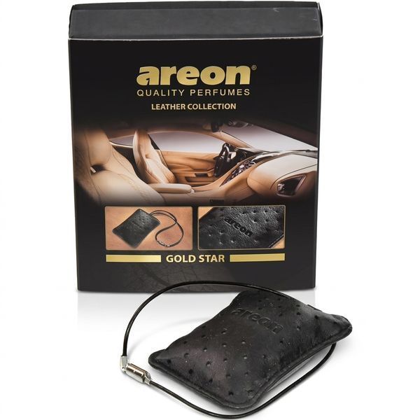 Areon Leather Collection аромасаше Gold Star &mdash; основне фото товару