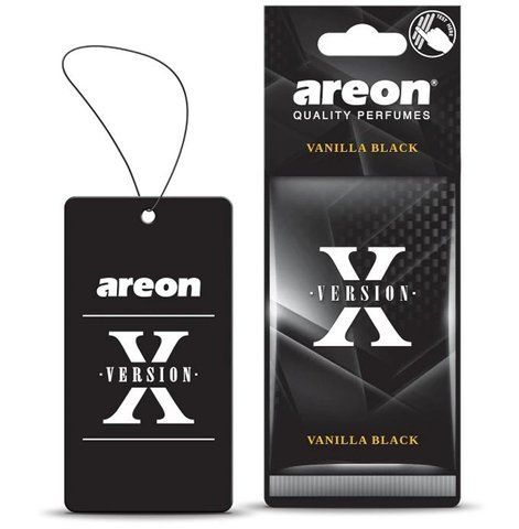 Areon X-version освежитель на зеркало подвесной Vanilla Black &mdash; основное фото товара