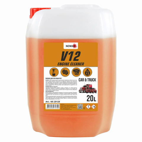Очиститель Двигателя 20L Nowax NX20128 V12 Engine Cleaner Концентрат 1:10 &mdash; основное фото товара