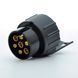 Прицепное переходник 12V с 7 на 13 pin Евро без крышки