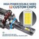 Q15 LED лампа H11 12V 150W 22000Lm 6000K Canbus &mdash; фото товару 5 з 8