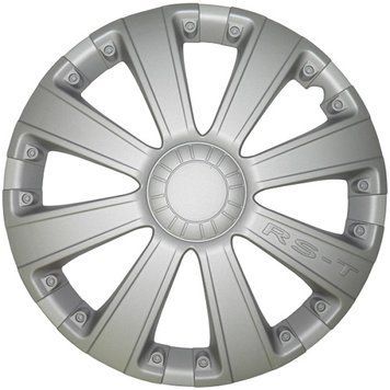 Колпаки R13 Kenguru RS-T серебристые, гибкие, комплект 4 шт
