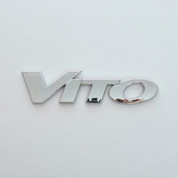 Емблема - напис "VITO" скотч 155х38 мм 2004-2014 (wiwo 639 817 1314)