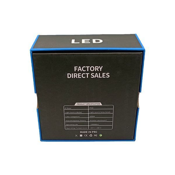 S7 LED лампа H11 12V 55W 9600Lm 6000K &mdash; основне фото товару