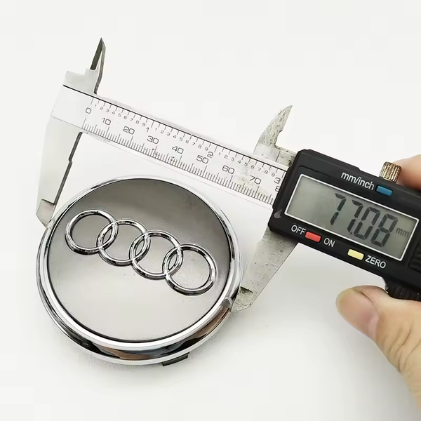 Audi ковпачки на диски (77/70 мм) сірий 4L0601170 1 шт аналог &mdash; основне фото товару