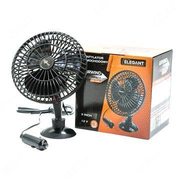 Elegant 101 540 вентилятор в машину от прикуривателя 12V 5"