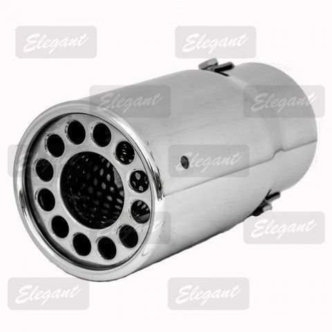 Насадка глушника 0305 кругла 63х150мм "Elegant" EL 106 009 &mdash; основне фото товару