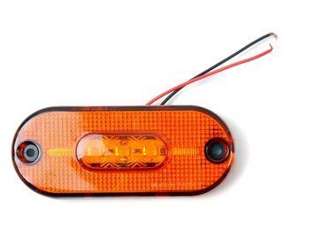 LED габарит К-470 110x40 мм 12/24V помаранчевий LED 1 шт