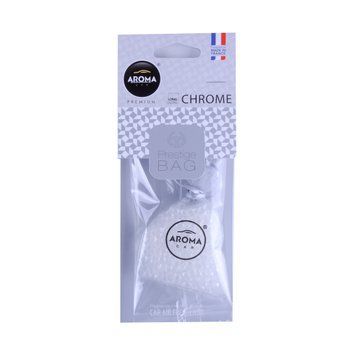 Ароматизатор у машину Aroma Car Prestige Fresh Bag Chrome, підвісні гранули, 20 г (83543)