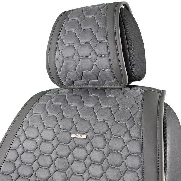 Beltex Monte Carlo накидки на сиденья авто передние серые (BX81250) &mdash; основное фото товара