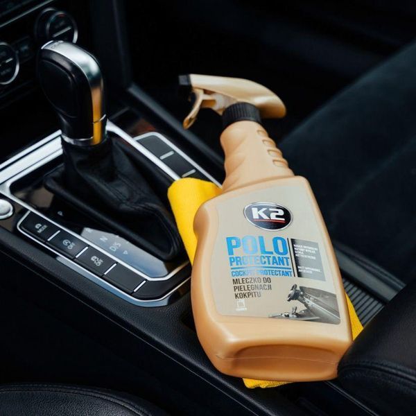 Полироль для пластика авто K2 Polo Protectant Black 750 мл (K417BL) &mdash; основное фото товара