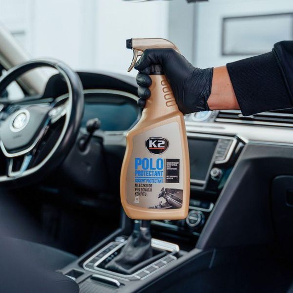 Полироль для пластика авто K2 Polo Protectant Black 750 мл (K417BL) &mdash; основное фото товара