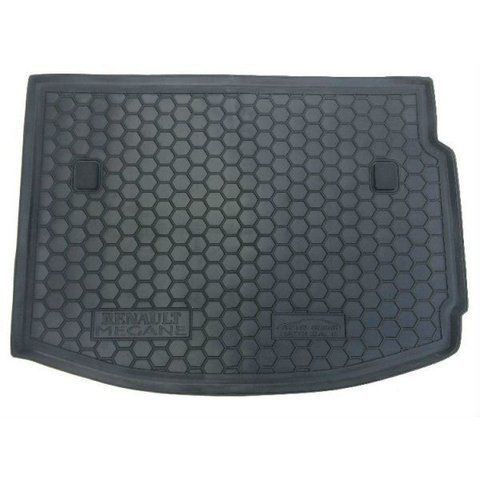 Avto-Gumm килимок в багажник Renault Megane 3 2010-2015 (хетчбек) поліуретан (111361) &mdash; основне фото товару
