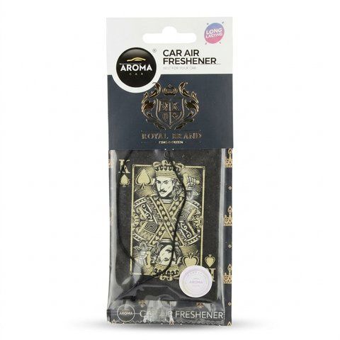 Aroma Royal Brand освежитель на зеркало сухой лист King (83272) &mdash; основное фото товара
