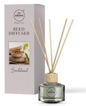 Аромадифузор для дому з паличками Aroma Home Woody Series Sticks Sandalwood 50 мл &mdash; основне фото товару