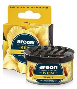 Ароматизатор в машину Areon Ken Ваниль, сухой на торпеду, 35 г