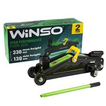 Winso 171700 Домкрат подкатной гидравлический 2 т, 130-330 мм &mdash; основное фото товара