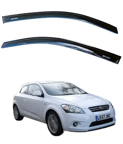 Дефлектори Вікон Вітровики Kia Ceed 07-12 HTB "Av-Tuning" (скотч) &mdash; основне фото товару