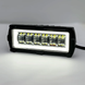 LED фара прямоугольная 36W 10-80V + DRL белый/желтый 125x50x55 мм &mdash; фото товара 4 из 5