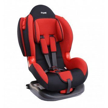 Дитяче автокрісло Siger Кокон IsoFix Червоний &mdash; основне фото товару