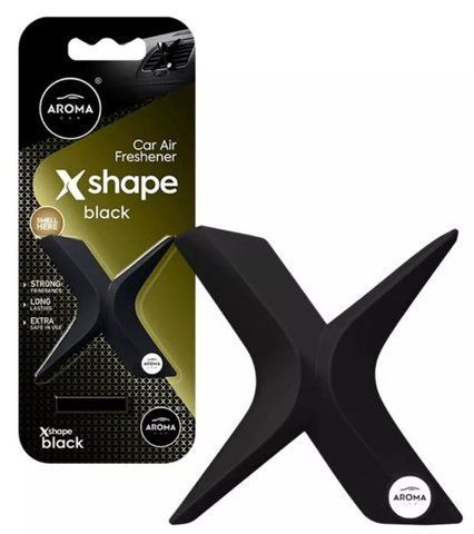 Aroma X SHAPE полимерный ароматизатор на обдув 10 г Black (10898) &mdash; основное фото товара