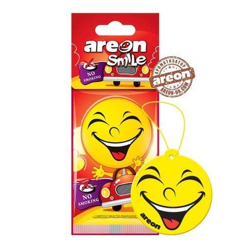 Areon освежитель на зеркало подвесной Smile Dry No Smoking &mdash; основное фото товара
