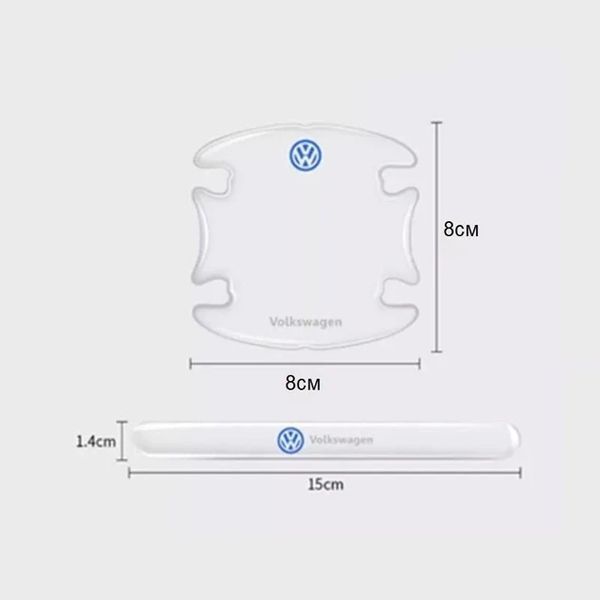 Захисна плівка під ручки авто Volkswagen &mdash; основне фото товару