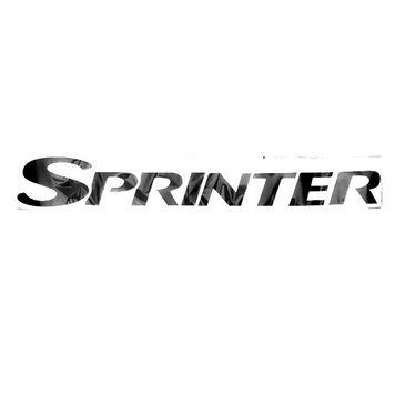 Наліпка лобове скло чорна 135*1000 "SPRINTER" &mdash; основне фото товару