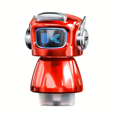 Robot LXS-02A аромадифузор в машину 3 запаски Солодке серце Червоний (LXS-02A) &mdash; основне фото товару