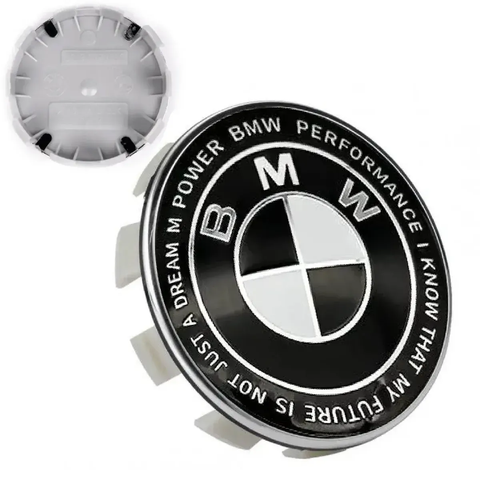 BMW ковпачки на диски (68/65 мм) чорний 36136783536 1 шт аналог &mdash; основне фото товару